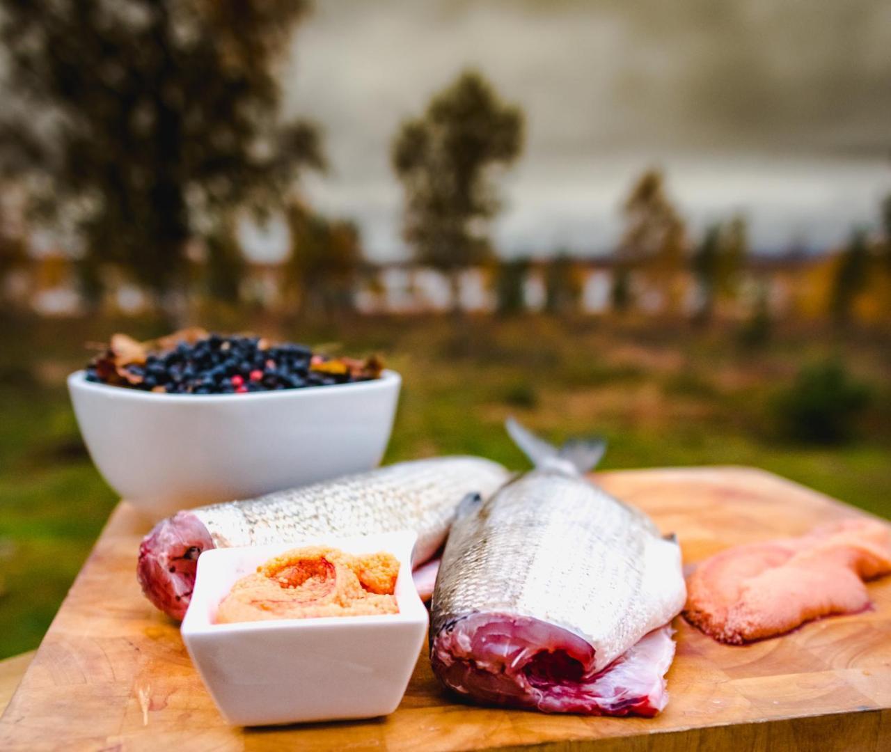 Arctic Gourmet Cabin Кіруна Екстер'єр фото